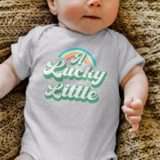 Lucky Little St. Patrick's Baby Day Baby Bodysuit at Zazzle