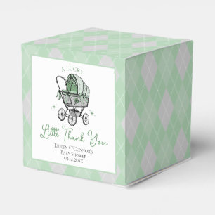 Lucky Little Thank You St Patricks Baby Shower Favor Boxes