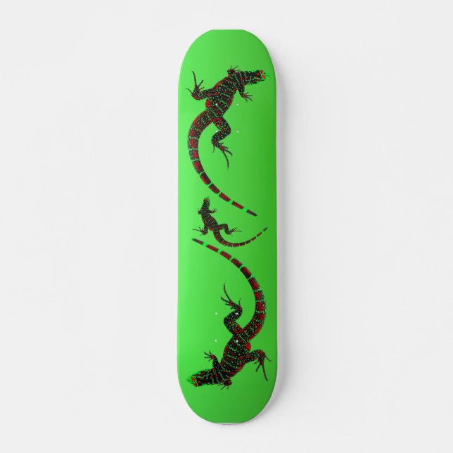 Lucky Lizards xx Skateboard (Front)