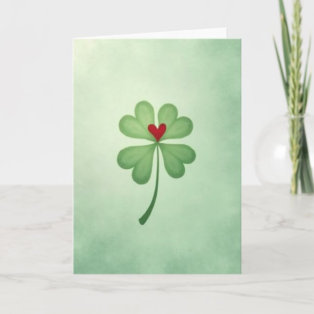 Lucky Love For Partner Card (Front)