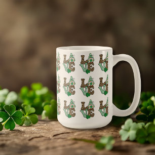 Lucky Love Gnome St. Patrick's Day  Coffee Mug