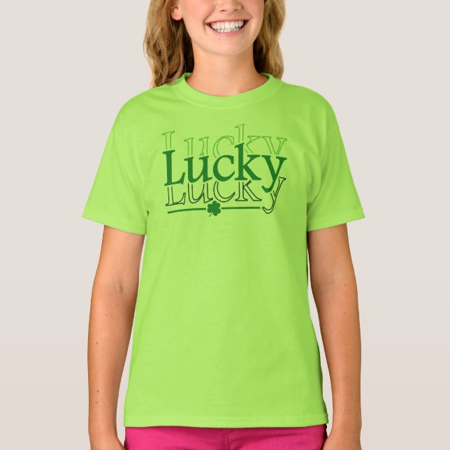 Lucky Lucky Lucky-60678 T-Shirt (Front)