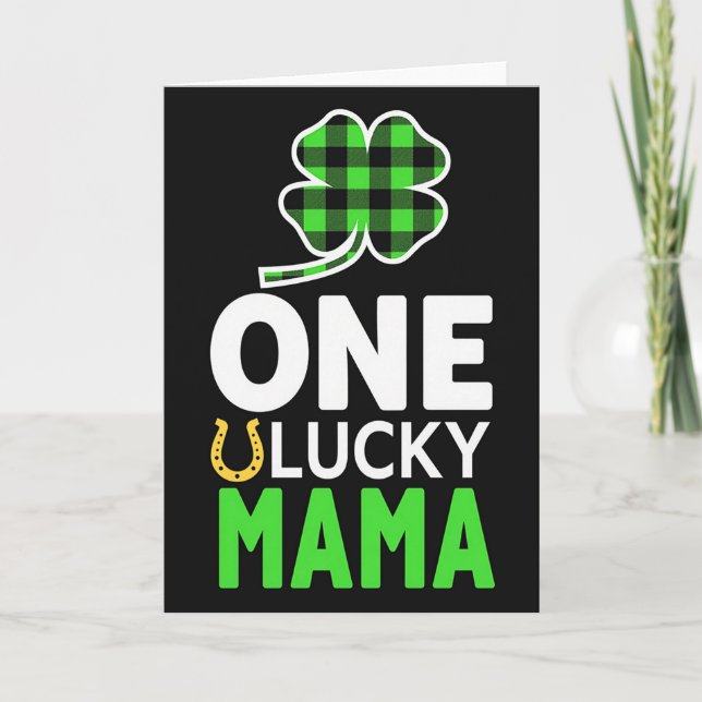 Lucky Mama Clover Card (Front)
