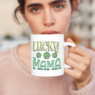 LUCKY MAMA GNOME COFFEE MUG