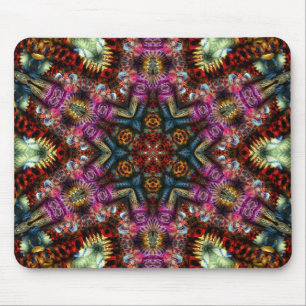 Lucky Mandala Star Mousepad