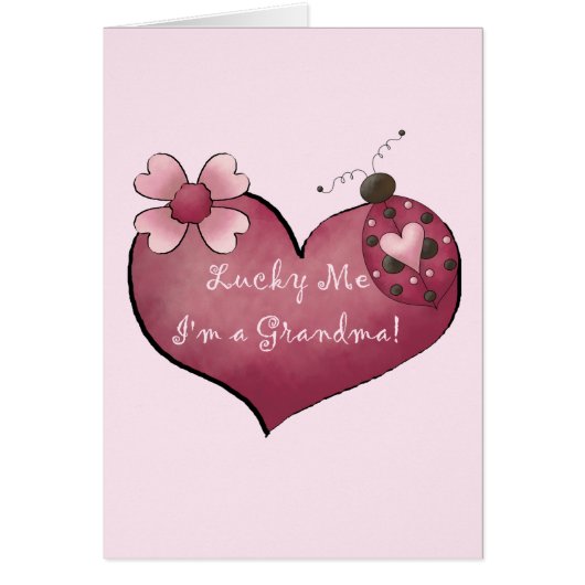 Lucky Me I'm a Grandma Tshirts and Gifts (Front)