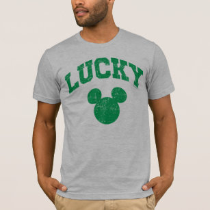 Lucky Mickey Mouse   St. Patrick's Day T-Shirt