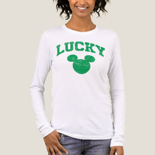 Lucky Mickey Mouse   St. Patrick's Day Tri-Blend Shirt