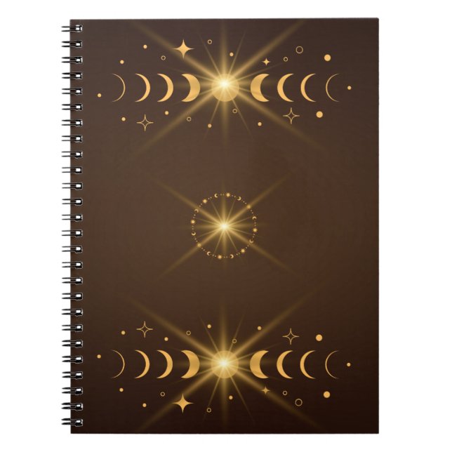 Lucky Moon  Notebook (Front)