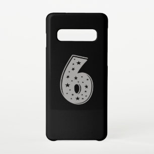 Lucky Number 6 Happy Birthday Samsung Galaxy S10 Case