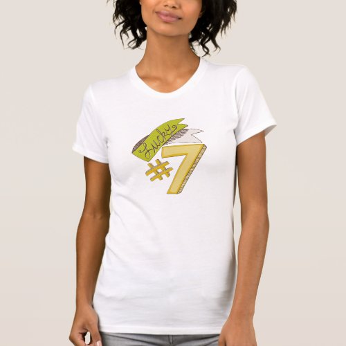 Lucky Number 7 St Patricks Day T_shirt