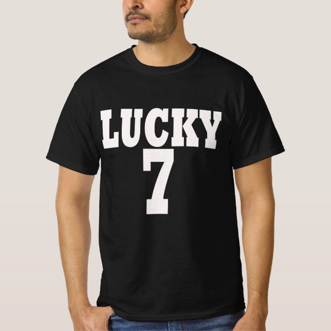 LUCKY NUMBER 7 T-SHIRT (Front)