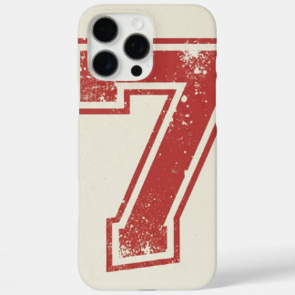 lucky number seven iPhone 16 pro max case
