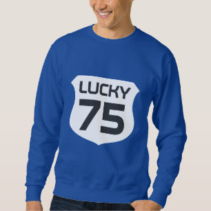 Lucky number sweater for good luck Men's clothing