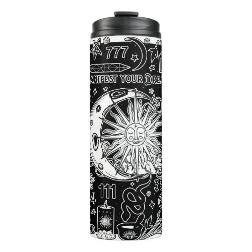 Lucky Numerology Manifesting Magic  Thermal Tumbler