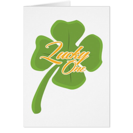 Lucky One (2) Cards (Front)