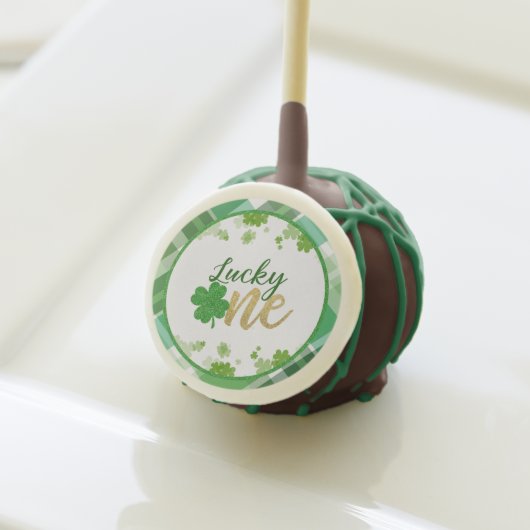 Lucky One Birthday Cake Pop (Front Insitu)