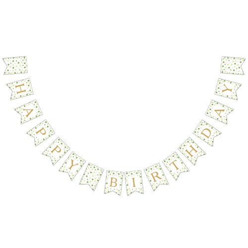 Lucky One First Birthday Banner