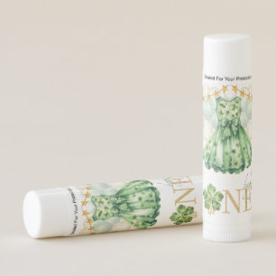 Lucky One First Birthday St Patrick's Day Lip Balm
