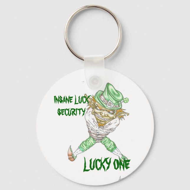 Lucky one ley chain keychain (Front)