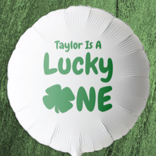 Lucky One St Patrick's Day 1st Birthday Balloon