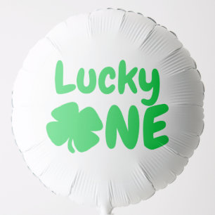 Lucky One St Patrick's Day 1st Birthday Balloon