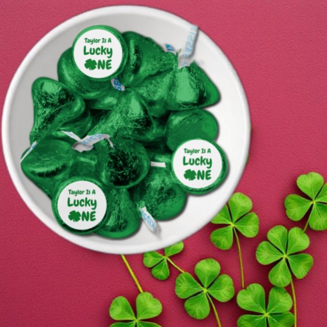 Lucky One St Patrick's Day 1st Birthday Hershey®'s Kisses® (Creator Uploaded)