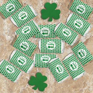Lucky One St Patrick's Day 1st Birthday Hershey's Miniatures