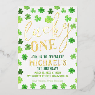 St Patricks Day Birthday Invitations & Invitation Templates | Zazzle