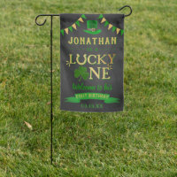 Lucky One St. Patrick's Day 1st Birthday Welcome