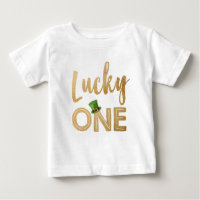 Lucky One St Patrick's Day T-Shirt Toddler Baby