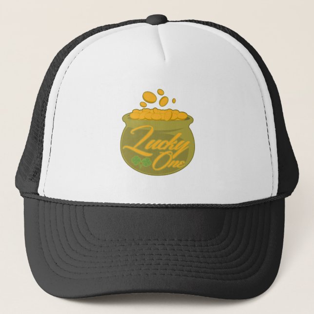 Lucky One Trucker Hat (Front)