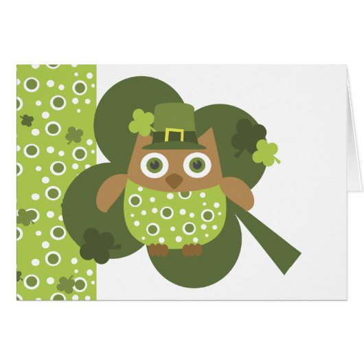 Lucky Owl Cards (Front Horizontal)