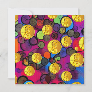 Lucky Pennies Holiday Card