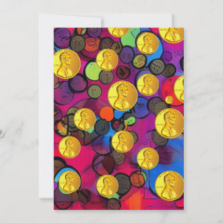Lucky Pennies Holiday Card