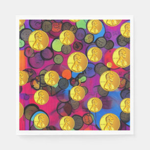 Lucky Pennies Napkins