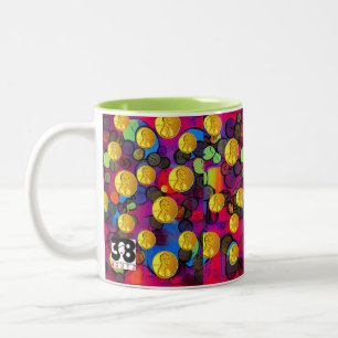 Lucky Pennies Two-Tone Coffee Mug