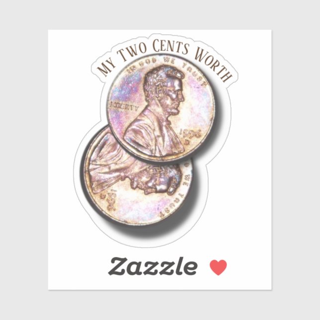 Lucky Penny Day Sticker (Sheet)