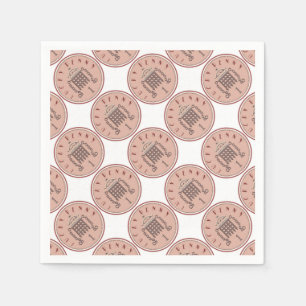Lucky Penny Paper Napkins
