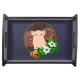 Lucky Pig Serving Tray