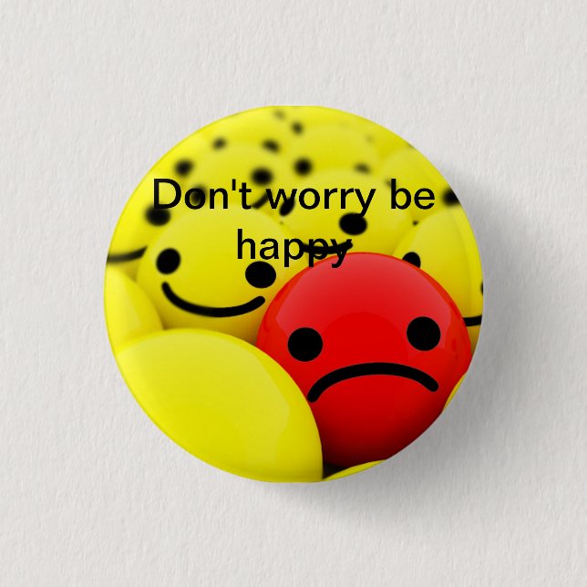 lucky pinback button (Front)