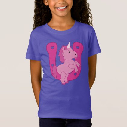 Lucky Pink Unicorn T-Shirt