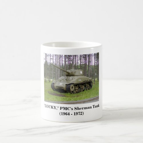  Lucky PMCs Sherman Tank mug