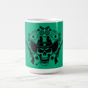 Lucky Poker Skull Color Morph Mug