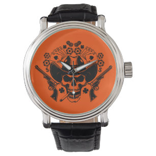 Lucky Poker Skull Watch