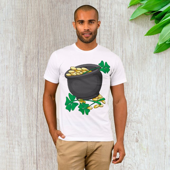 Lucky Pot of Gold Mens T-Shirt (Creator Uploaded)