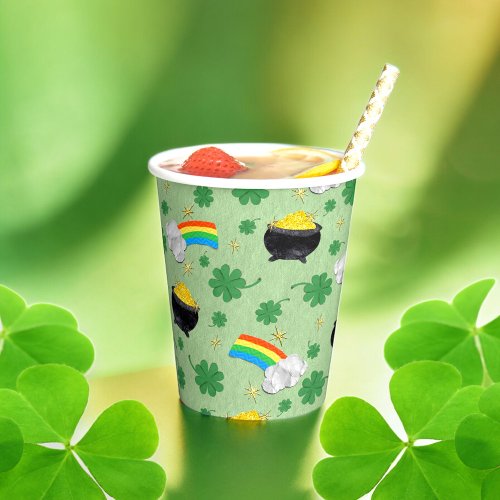 Lucky pots of gold    paper cups