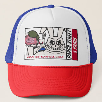 Lucky Punch Boxing with Paper Street & Paris Trucker Hat