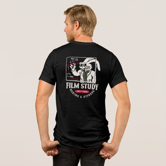 Lucky Punch Film Study Swag Tri-Blend Shirt (Back Full)