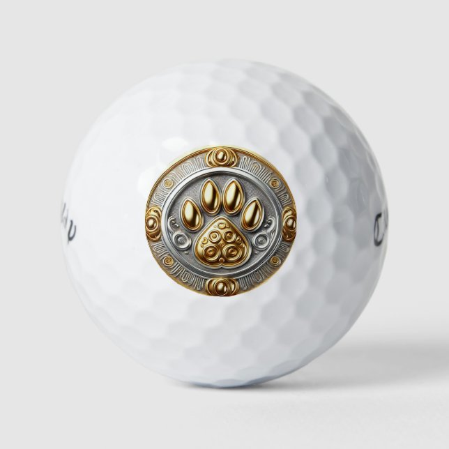 Lucky Rabbit's Foot Callaway Warbird Golf Ball (Front)